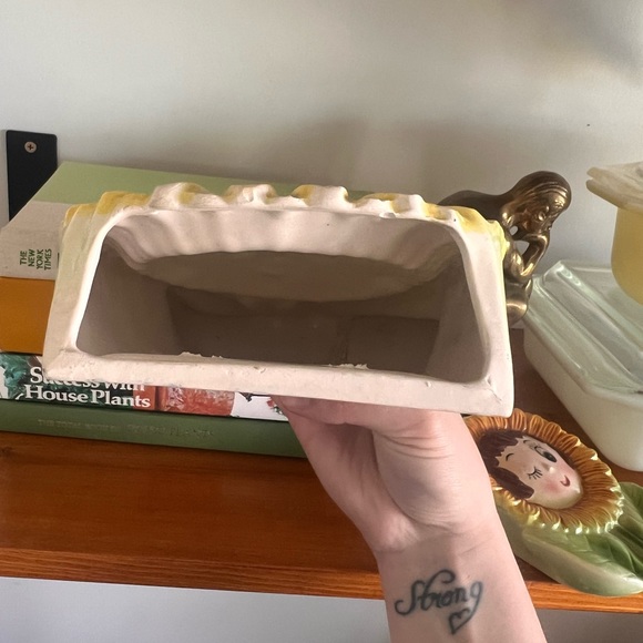 Vintage sunflower wall pockets - Picture 12 of 12